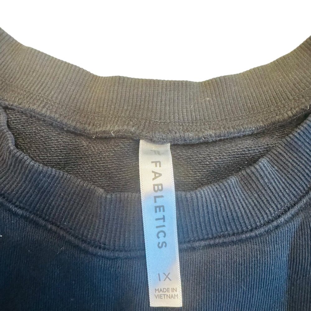 Fabletics black sweatshirt size 1X - Picture 4 of 4